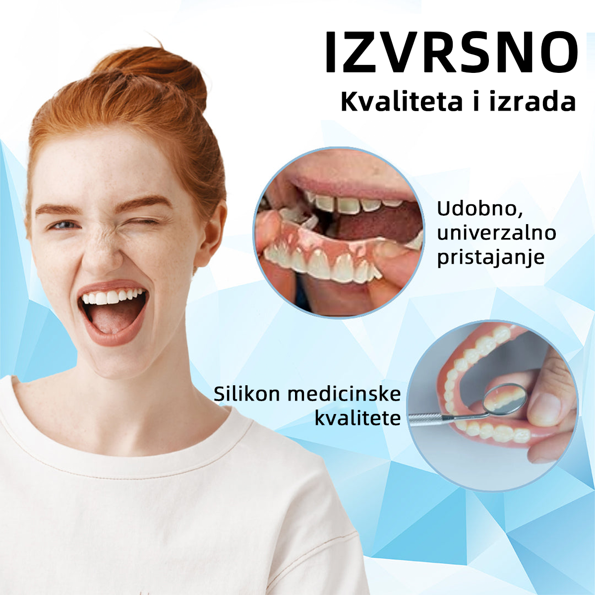 𝐁𝐢𝐤𝐞𝐧𝐝𝐚™ 🦷Set silikonskih proteza (⏰Ograničeni popust, vjenčanje 30 minuta⏰) ✅